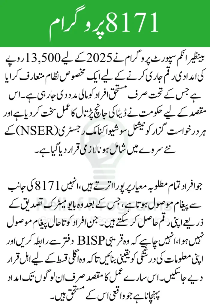 BISP Poverty Score Check