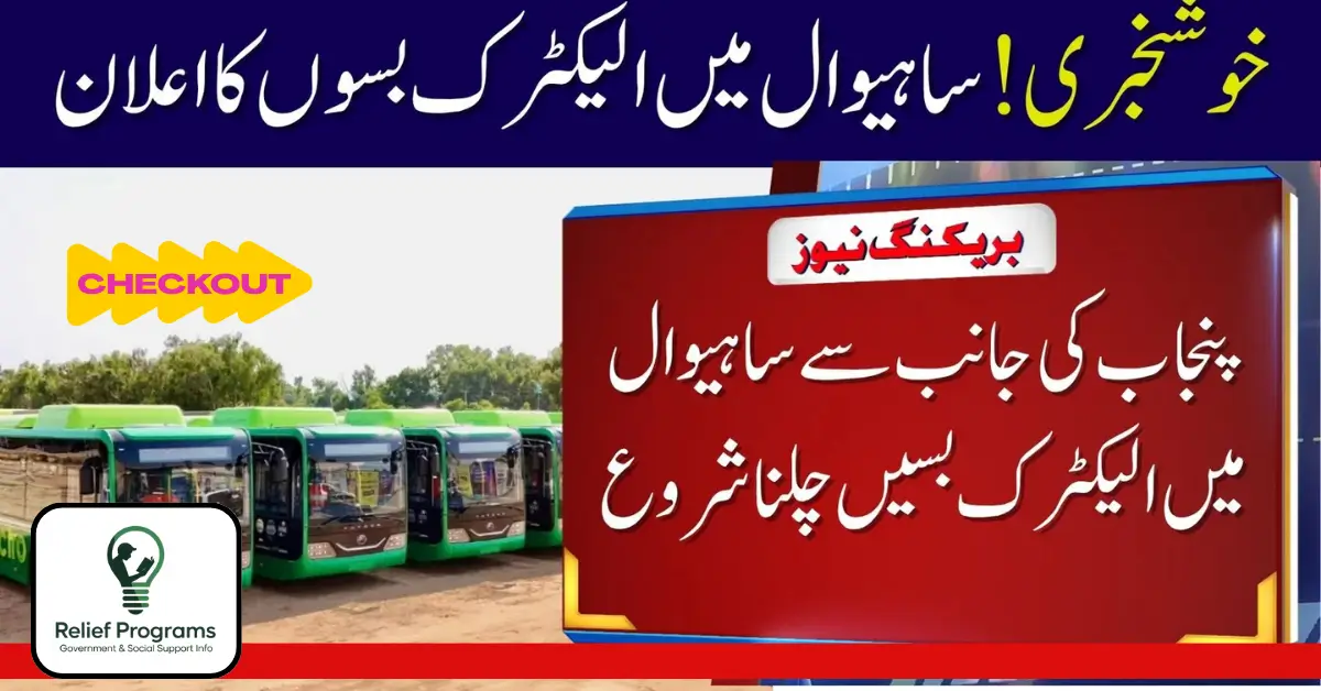 Sahiwal Electric Bus 2025